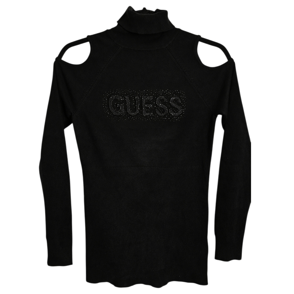 GUESS Cold Shoulder Turtleneck Sweater
